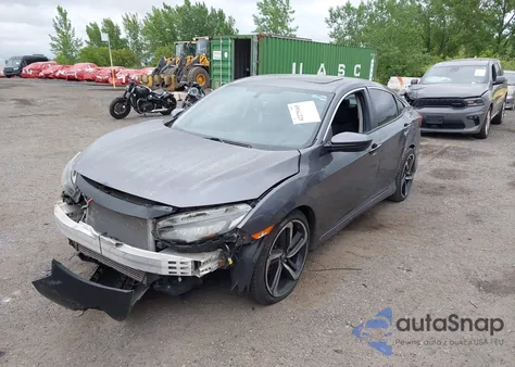 2017 Honda Civic Ex-T from USA, damaged, VIN 19XFC1F36HE208573